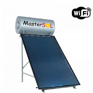 Ηλιακός Θερμοσίφωνας 160lt Mastersol Plus (WiFi) Επιλεκτικός 2,0τμ
