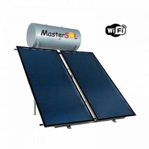 Ηλιακός Θερμοσίφωνας 160lt Mastersol Plus (WiFi) Επιλεκτικός 3,0τμ