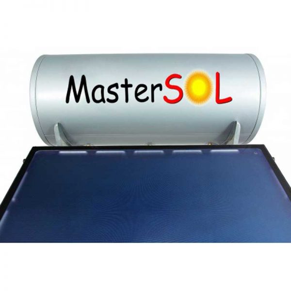Ηλιακός Θερμοσίφωνας 200lt Mastersol Glass/inox Επιλεκτικός 4,0τμ