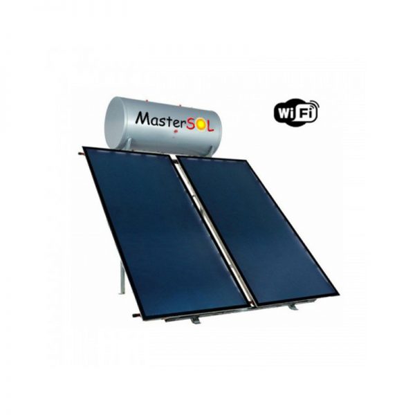 Ηλιακός Θερμοσίφωνας 300lt Mastersol Plus (WiFi) Επιλεκτικός 4,0τμ